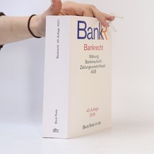 Bankrecht  |  Johannes Consbruch Bankrecht price