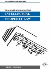 Intellectual Property Law (Palgrave Law Masters),Tina Hart, Lind Intellectual Property Law price
