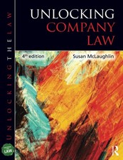 Unlocking Company Law (Unlocking the Law),Susan McLaughlin Company Law price