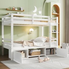 Etagenbett Kinderbett Jugendbett Einzelbett Schlafzimmer Bettgestelle 90x200cm Etagenbett price