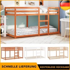 vidaXL Etagenbett ohne Matratze Kinderbett Hochbett Lattenrost v Massivholz Kief Etagenbett price