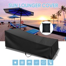 Gartenliege Abdeckung Wasserdicht UV 210D Schutzhülle für Liegestuhl Deckchair Garten Chair price