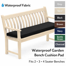 Outdoor wasserdichte Bankkissen Auflage - Gartensitz für 2 3 & 4 Sitzer Möbel Garten Bench price