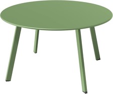 Gartentisch Stahl Beistelltisch 75 kg robust Outdoor Balkon Terrasse Metall Garten Side Table price
