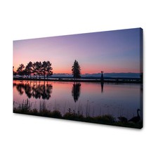 Leinwandbild Natur Sonnenuntergang über dem Wasser Größe 40x30 cm bis 120x80 cm Leinwandbild price