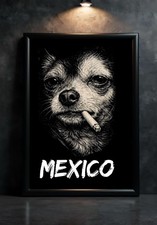 Mexiko Poster Leinwand Wandbild Mexico Vintage Design Deko Mexikanisch Modern Leinwandbild price
