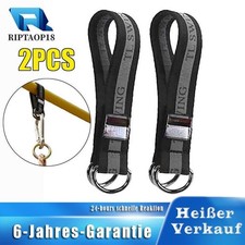 Swing Hanging Hängematte Befestigung Aufhängeset mit D Ringen für Gartenschaukel Garten Swing price