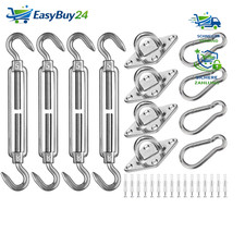 Sonnensegel Befestigung Kit Edelstahl Spanner Zubehör Montage Set 44 STK Garten Garten Awning price