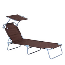 Garten Klappliege Sonnenliege Stuhl Braun 187x58x36cm Outdoor Liege Garten Daybed price