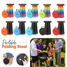 Teleskop-Faltstuhl Klappbar Tragbar 200KG Camping Angeln Wandern Campingmöbel Garten Stool price