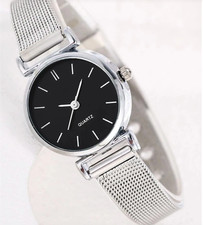 Runde Zeiger Mesh Armband Quarz Damenuhr Wristwatches price