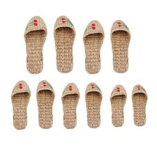 Handgefertigte Stroh geflochten Artikel Sandalen/Hausschuhe für Herren und Herren-Slippers und Sandals price