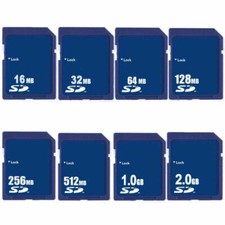 16MB 32MB 64MB 128MB 256MB 512MB 1GB 2GB SD Standard Secure Digital Memory Card Memory Cards price