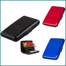 Kreditkartenetui Slim RFID Geldbörse Klein Herren Karten Dokumente Damen-Card Holder price