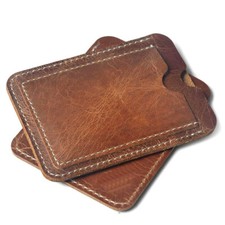 LEDER KREDITKARTENETUI HERREN GELDBÖRSE DAMEN ULTRA SLIM vi Damen-Card Holder price