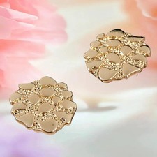Elegant Irregular Geometric Gold Earrings Alloy Comfort And Versatile Jewelry Gold Earrings price