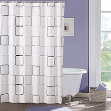 Duschvorhang Antischimmel 180 X 180 Cm, Waschbar PEVA Shower Curtains Mit 12 Dus Shower / Badezimmer Vorhang price