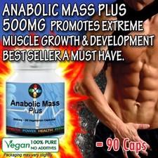 Anabole Masse Kapseln Muskelmasse & Kraft Unterstützung Kraftstoff Füllstoffe Ergänzung 90 Strength und Performance Produkte price
