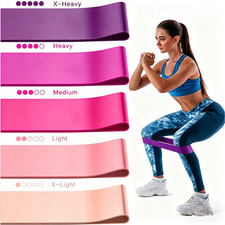Fitnessband 5er-Set Gymnastikband Widerstandsband Yoga Training Theraband Resistance Band price