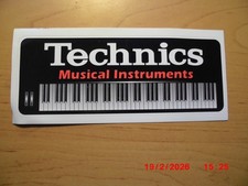 TECHNICS KN KEYBOARD Musikaufkleber Aufkleber Musical Instruments KN2000/KN3000 Keyboard Instruments price