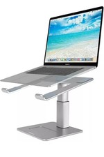 Schwenkbarer Laptopständer für Schreibtisch - verstellbar Aluminium Laptop grau und schwarz Laptop Stand price