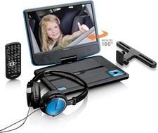 Lenco DVP-920BU tragbarer DVD-Spieler mit Kopfhörer & Zubehör - Display Defekt Monitor Zubehör price
