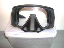 Tauchen ATOMMASKE BIBER Tauchausrüstung BRANDNEU Schnorchel TECH Kit rahmenlos! Diving Gear price