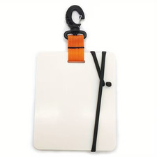 Unterwasser Schreibschieferbrett mit Bleistift drehbarer Clip für Tauchausrüstung Diving Gear price