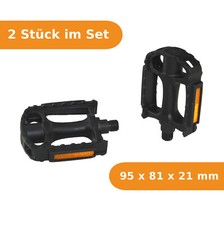 Fahrrad Pedale MTB ATB Pedalset universal Fahrradpedale Antirutsch Reflektoren Pedal Set price