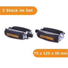 Fahrrad Pedale metall Pedalset universal Fahrradpedale Antirutsch Reflektoren Pedal Set price