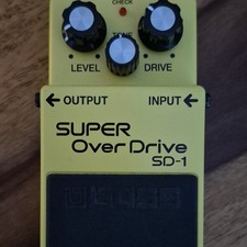 Boss SD-1 Super OverDrive Overdrive Effektpedal analog für E-Gitarre/Bass Bassgitarre price