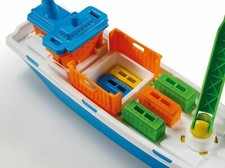 Kinder Spiel Frachtschiff Spielzeug Boot Räder Outdoor Garten Pool Strand Badezeit Weihnachten Toy Ship price