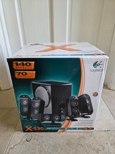 Logitech X-530 5.1 Surround Sound Lautsprecher & Subwoofer System Gaming PC Boxen Gaming Speaker price