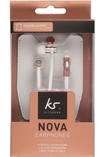KitSound Nova In-Ear Headphones Mikrofon Kopfhörer 3,5mm Klinke Headset Rosegold In-Ear Headphones price