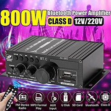 Bluetooth 800W Stereo Verstärker HiFi Digital Power Amplifier FM Audio 12V Neu Stereo Amplifiers price
