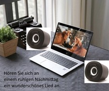 Lautsprecher Speaker 6W Aktiv Aux USB Surround Bester Klang PC Laptop S1 Gaming Speaker price