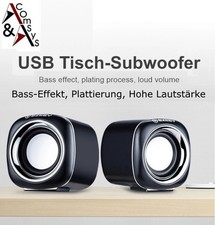 Lautsprecher 600W Speaker Boxen 2.0 Stereo Aktiv USB Aux Surround PC Laptop A1 Gaming Speaker price