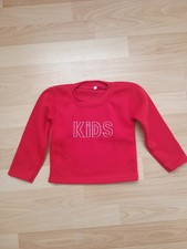 Baby Jungen Pullover Sweatshirt Langarm Rot Bestickt Größe 74 Baby-Sweatshirt price