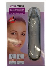 VITALmaxx Porenreiniger Gesichtsreinigungsgerät 2in1 Mikrodermabrasion Weiß Skin & Face Cleansing Devices price