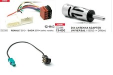 Radio Einbau Set Radiokabel Antennenadapter passend Dacia Logan Duster  Sandero Einbau-Sets price