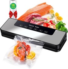 5-in-1 Vakuumierer Lebensmittelmaschine mit 65 KPA leistungsstarke Saugkraft mit 10 Siegelbeuteln Vacuum Sealer price