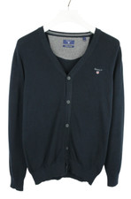 Gant Premium Cotton Pullover Herren S Strickjacke V-Ausschnitt Geknopft Strick Herren-Pullover & Strickjacke & Knitwear price