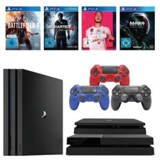 Playstation 4 Konsole (Pro - Slim - Standard) 1 bis 2 Original Controller - PS4 PlayStation Controller und Zubehör price