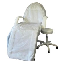 PVC Kunststoff Couch Bezug Schutz Wiederverwendbar Schönheit Stuhl/Bett Abdeckung mit Bindebändern Massage Chair price