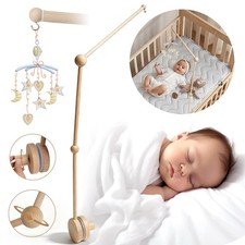 Holz Baby Mobile Halterung Wickeltisch Baby Spieluhr Baby Mobile für Babybett Baby-Laufstall & Cribs price