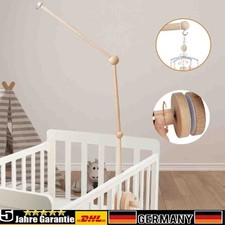 360° Baby Mobile Halterung Holz Drehbarer Halter für Babybett, Wickeltisch DE Baby-Laufstall & Cribs price