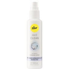 pjur MED Clean – 100ml antibakterielles Intimhygiene und Toy-Spray, Intimpflege Hygiene und Cleaning price