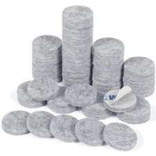 Möbel-Pads Filz Selbstklebend Grau Schutz Boden Möbel 50 Stück 25mm Stilleinlagen & Schutz price