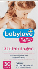 Babylove Mama Stilleinlagen weiß 30 Stück,Wäscheschutz,atmungsaktiv,Pads,NEU Stilleinlagen & Schutz price