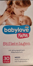 DM Babylove Mama Stilleinlagen weiß 30 Stück - atmungsakt. Wäscheschutz NEU OVP Stilleinlagen & Schutz price